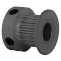 B B Manufacturing 19-2P06-6CA3, Timing Pulley, Aluminum, Clear Anodized 19-2P06-6CA3